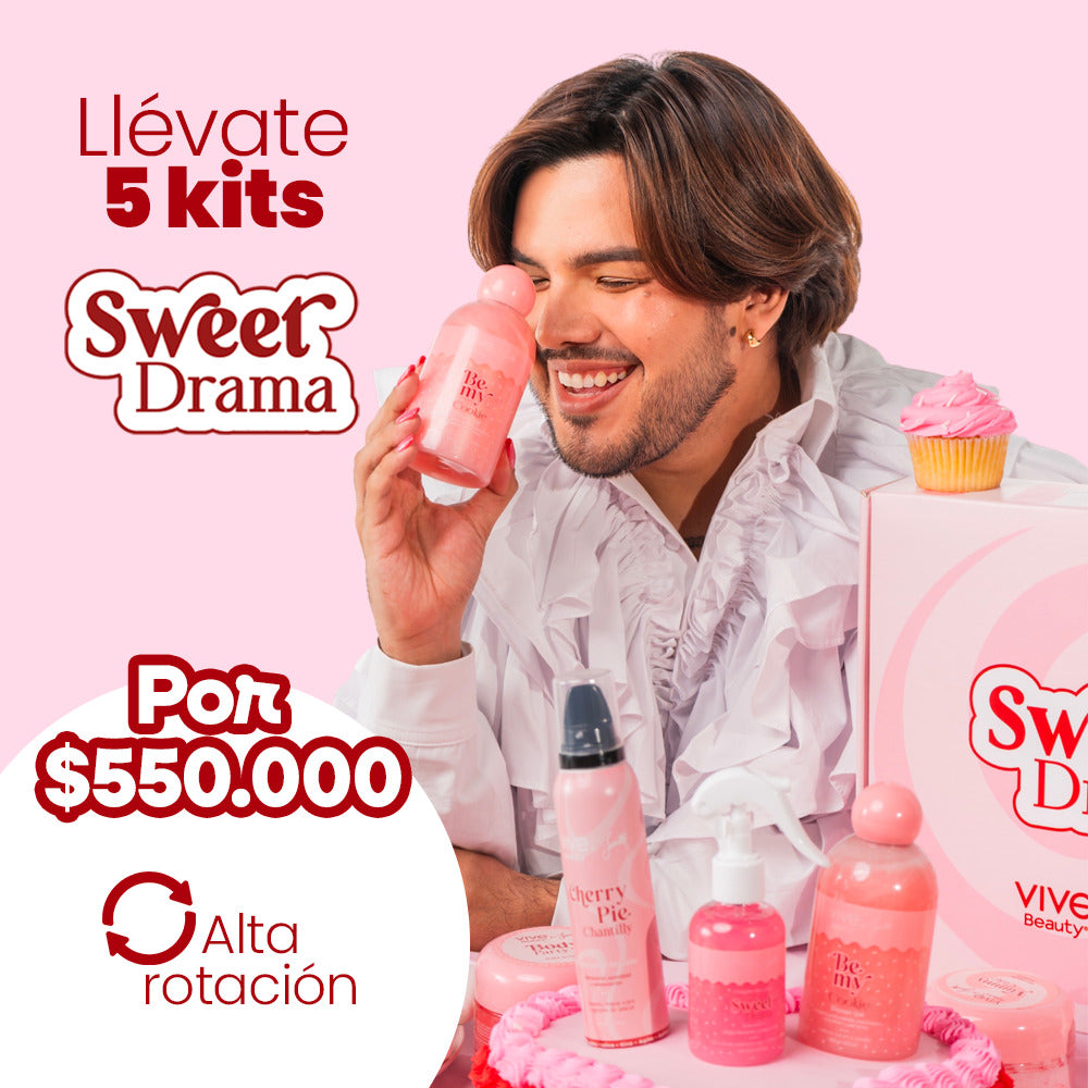 Exfoliante Corporal Azucar Sweet Drama *450gr* VIVE BEAUTY