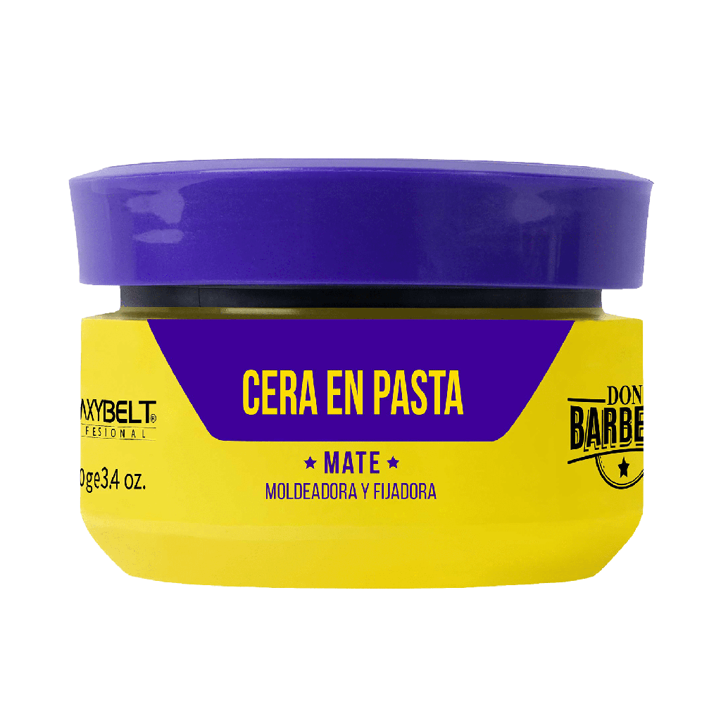 CERA EN PASTA MATE *100G DON BARBERO MAXY.