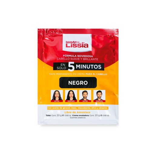 [08012190] TTE. EN SOLO 5 MINUTOS NEGRO *20G *24UNDS B.LINE