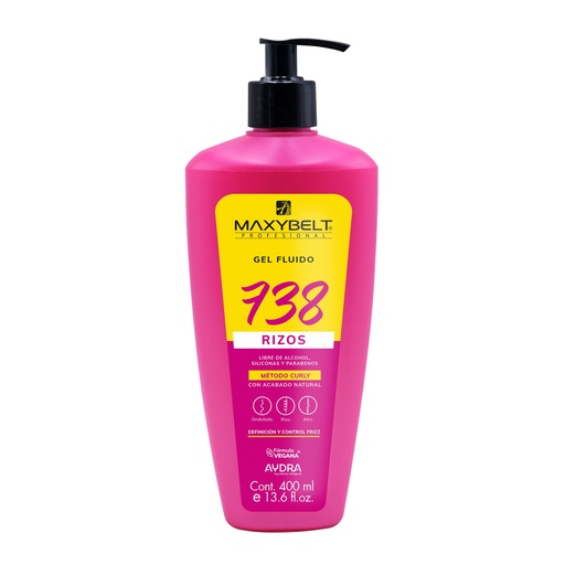 [08032507] GEL FLUIDO 738 RIZOS * 400ML MAXYBELT